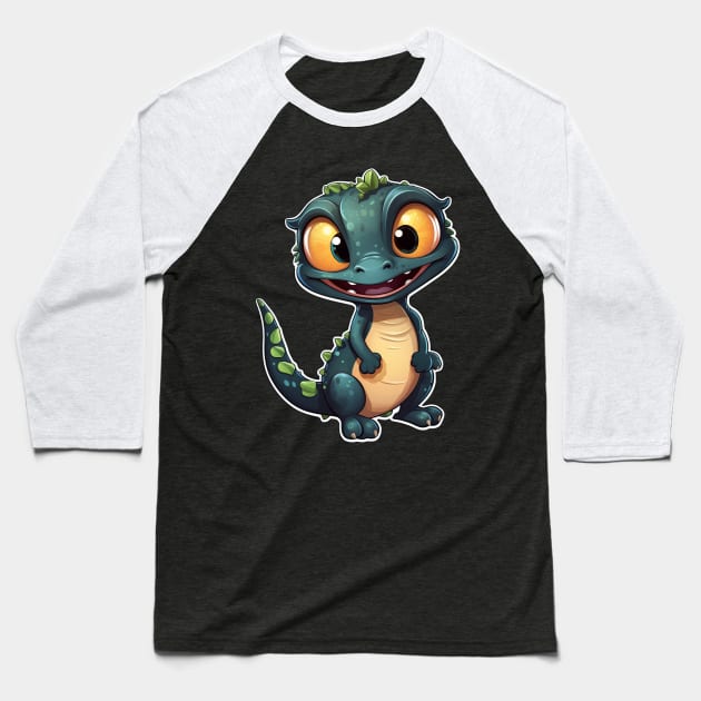 Cute Gecko - Gecko Mom Funny Geckos Baseball T-Shirt by fromherotozero